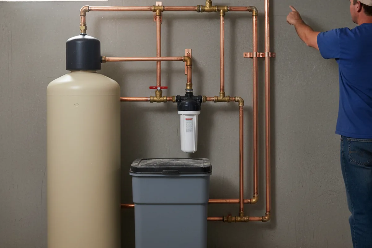 Whole-house water treatment system installed in Wattsburg